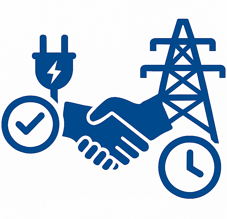 power partnershipsz - Edited power partnerships icon, ai infrastructure solutions, data center design