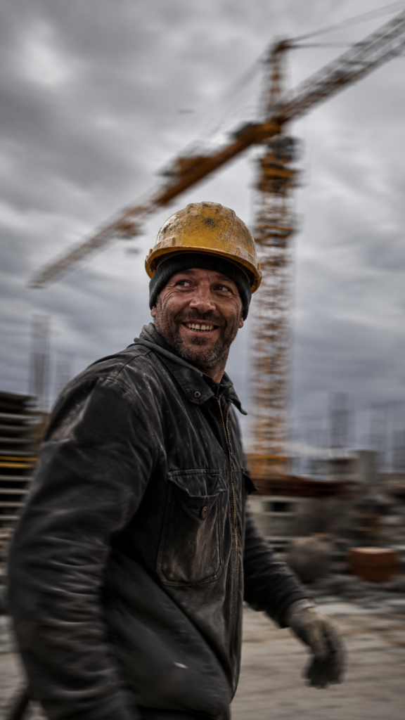construction worker on site